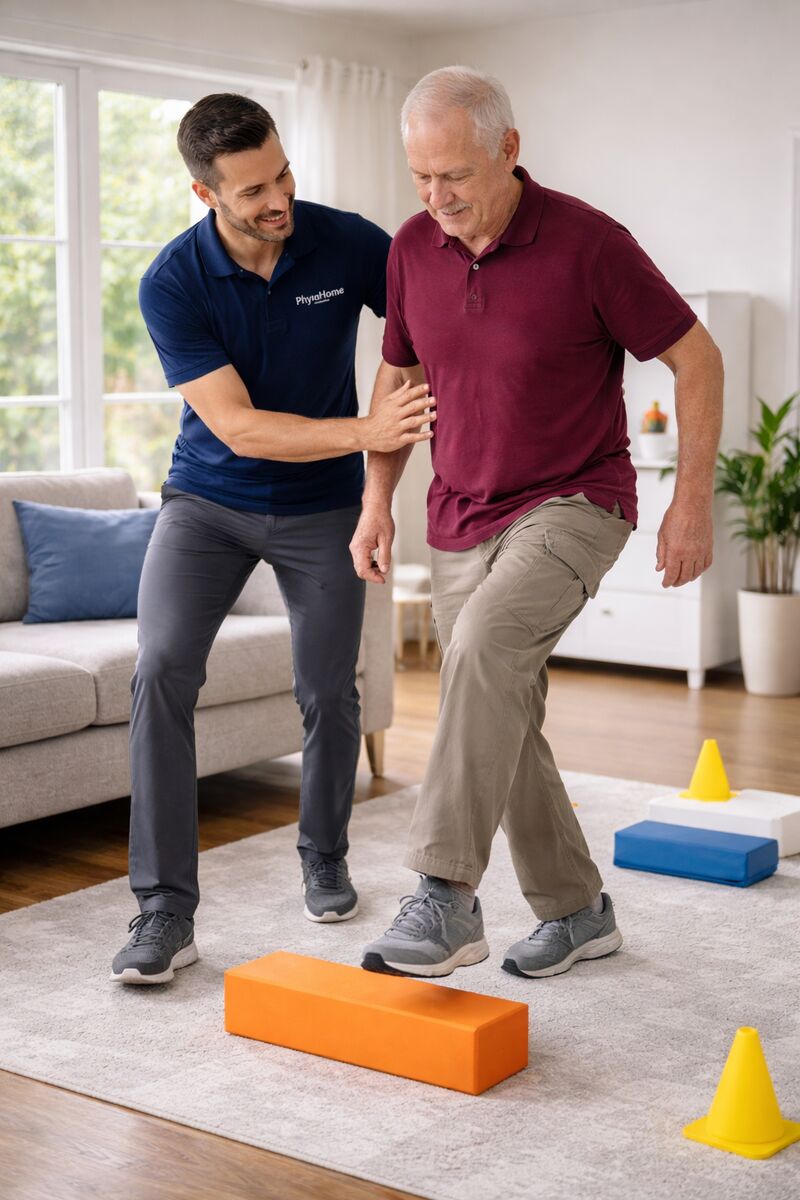 In-home physiotherapy for neurological conditions including Parkinson's and stroke recovery in Vancouver