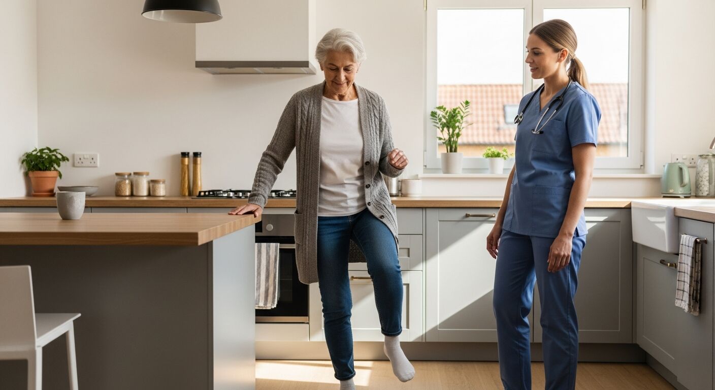 In-home physiotherapy for seniors fall prevention and mobility support in Vancouver